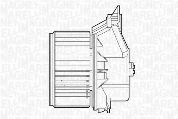 MAGNETI MARELLI 069412527010 Вентилятор салону