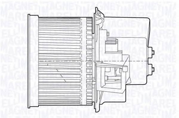 MAGNETI MARELLI 069412654010 Вентилятор салону