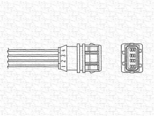 MAGNETI MARELLI 460000124010 Лямбда-зонд