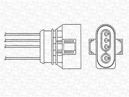 MAGNETI MARELLI 460000129010 Лямбда-зонд