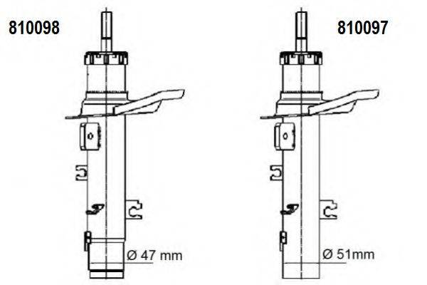 AL-KO 810098 Амортизатор